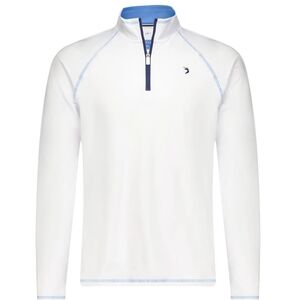 White Water New Harbor 1/4 Zip Pullover White Shirt Long Sleeve Size XL NWOT